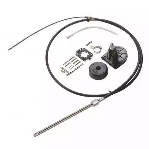 Kit de direction cable 9 feet 274,5 cm inclus Light jusqu'à 55Cv