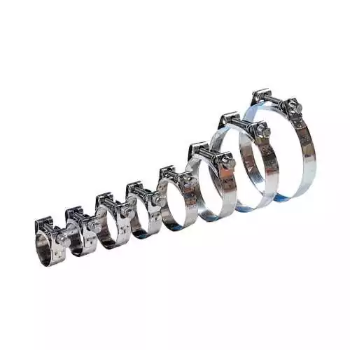 1 collier de serrage inox robuste diamètre 187-200mm