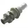 Passe-cloison Delrin pour tuyau diametre 38mm 1 1/2"