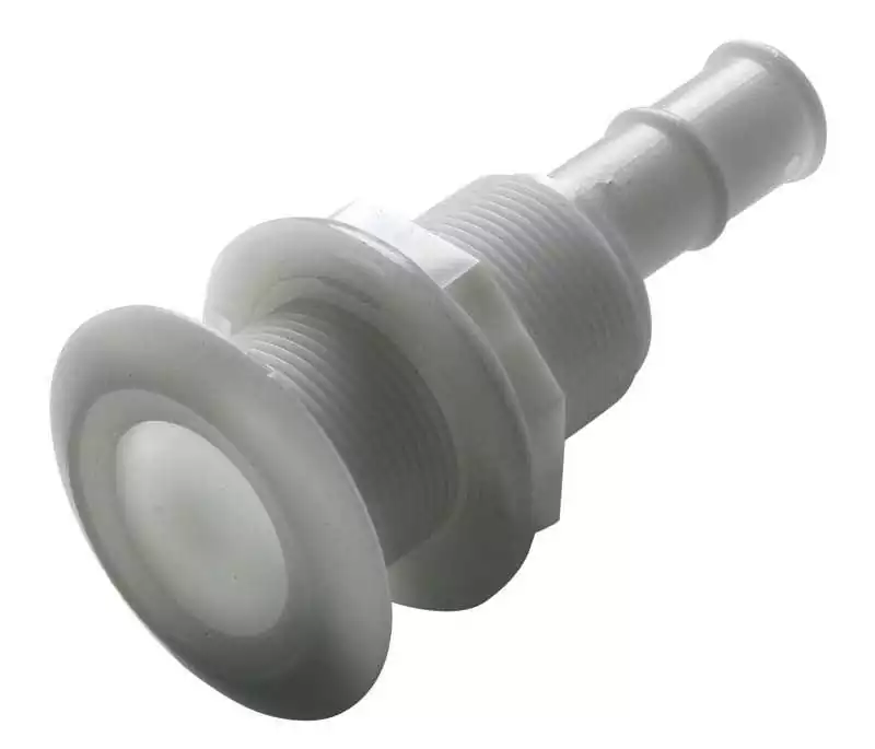Passe-coque droit pour tuyau diamètre 16 mm 5/8' pouces