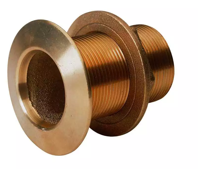 Passe-coque laiton 3/4" pouces diamètre 19 mm