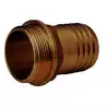 Raccord cannelé Male bronze G1" diamètre 25mm