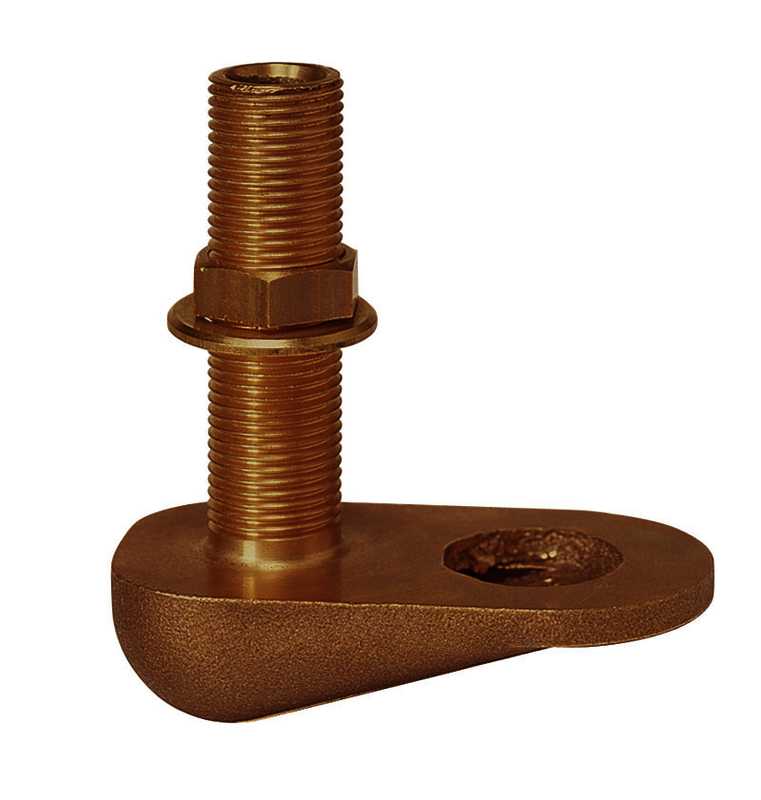Passe-coque à crépine bronze 1 1/2" pouces raccord tuyau 38 mm