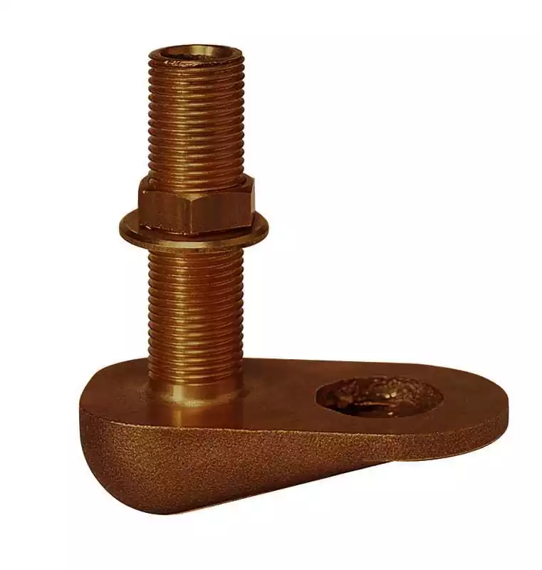 Crépine Passe-coque En Laiton - 1 1/4" - Robuste Et Durable