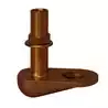 Passe-coque à crépine bronze 1/2" pouces raccord tuyau 13mm