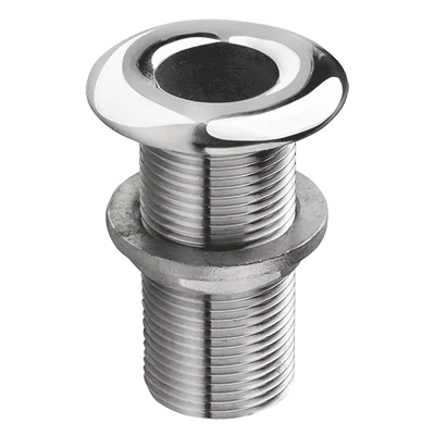 Passe coque inox bords arrondis polie 2'' pouces diamètre tuyau 50mm