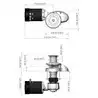 Cabestan 1000 VWC 24V – Vertical – Tambour inox – Chaîne 6 à 10 mm DIN 766 – 700 kg