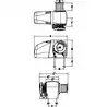 Guindeau 2500 HWC Hydraulique SCW/SD (Gauche) chaine de 9-11 mm