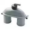 Coude anti-siphon type ASD 38 mm avec clapet