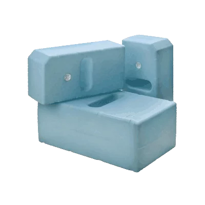 Réservoir synthétique rigide à gazole et eau 335 Litres kit d'installation exclus