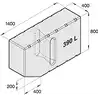 Réservoir synthétique rigide à gazole et eau 390 Litres kit d'installation exclus