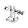 Bitte d’amarrage inox AISI 316 à axe amovible – 54 mm – Base 59 x 59 mm