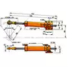 Vérin type MTC125 pour tuyau diamètre 10mm