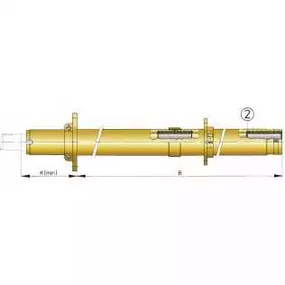 Troisieme bague pour tube d'étambot diamètre 45 mm