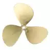 Hélice manganèse bronze 3 pales Type P3C diamètre 14"