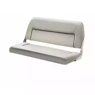 Banquette VETUS First Class 2 places 900 mm blanche dossier rabattable