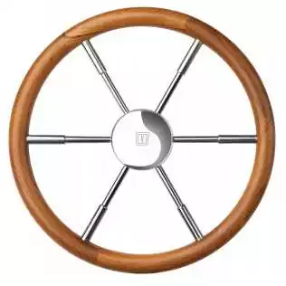 Barre à roue en bois de teck type PRO diamètre 40cm
