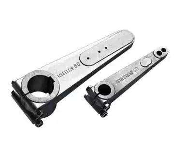 Bras de meche diamètre 50mm en aluminium gouvernail fixation vérins de direction