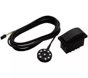 Capteur de pluie 12/24 Volt inclus interrupteur