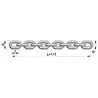 Chaine 10mm DIN766 galvanisée (30 metres)