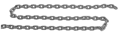 Chaine 10mm DIN766 galvanisée (50 metres)