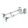 Corne électrique double 12V en inox 115 dB