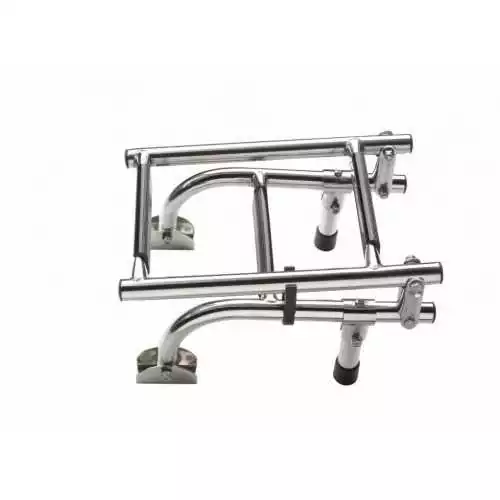 Echelle de bain pliante inox 3 marche longueur dépliée 600 mm