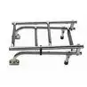 Echelle de bain pliante inox AISI 316 4 marches dépliée 800 mm montage paroi