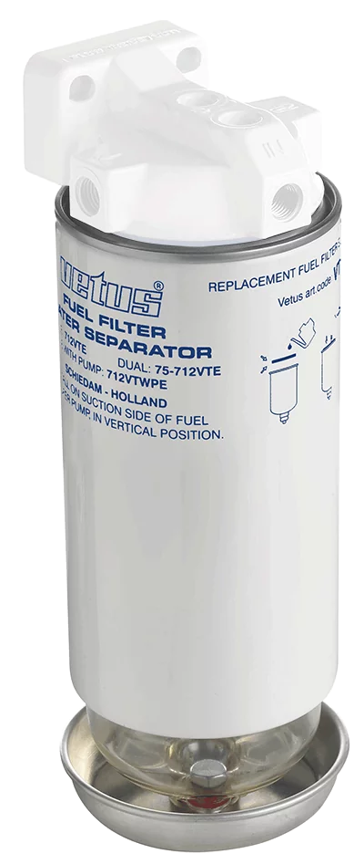Elément filtrant CE/ABYC 30 microns débit 460 L/H Rouge