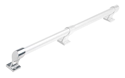 Embout avant main courante tube diamètre 25 mm inox