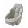 Fauteuil de barre luxe type Commander avec assise relevable, blanc
