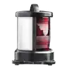 Feu de remorquage jaune montage sur socle boitier noir ampoule non fournie