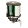 Feu tout horizon vert montage sur socle boitier noir ampoule non fournie