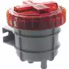 Filtre anti-odeur type NSF19 avec raccordements pour tuyau diamètre 19mm