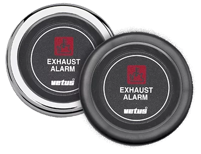 Indicateur pour alarme de température d'echappement 24v noir