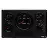 Tableau de bord moteur synthétique type MPA34 24V 4 instruments noir 0-4000 RPM