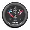 Thermometre noir 24V 40-120°C trou d'encastrement 52mm