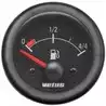 Indicateur niveau de carburant 12-24V noir trou d'encastrement 52mm