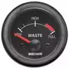 Indicateur noir niveau d'eaux usées 24V trou d'encastrement 52mm
