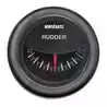 Indicateur noir d'angle de barre 12/24V trou d'encastrement 52mm