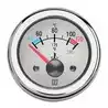 Thermometre blanc 12V 40-120°C trou d'encastrement 52mm