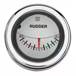 Indicateur blanc d'angle de barre type RPI1800 12/24v trou d'encastrement 52mm
