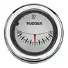 Indicateur blanc d'angle de barre type RPI1800 12/24V trou d'encastrement 52mm