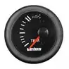 Indicateur du trim d'un bateau pour Z-drive 12-24 Volt noir diamètre de découpe 52mm