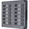 Tableau électrique type P12 avec 12 postes 24V à disjoncteurs thermiques