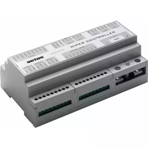 Unité de controle 12/24 Volt pour 5 bras de balai maxi y inclus tableau