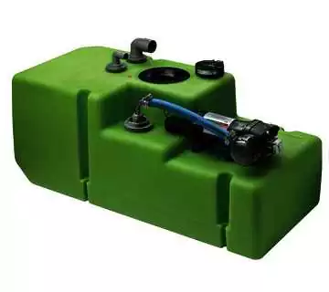 Systeme COMFORT complet 24V réservoir à eau potable 42 l avec pompe 13,5 l/min