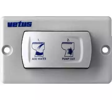 Toilette type SMTO2S 12V avec contacteur électrique