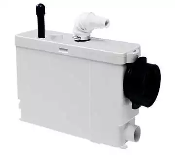 Sani-processeur 230 Volt 50 Hz installation indépendamment du toilette