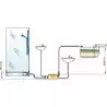 Système d'évacuation des eaux grises décharge 12 Volt